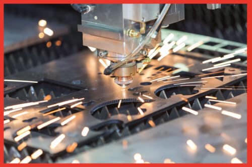 High Precision CNC cutting metal